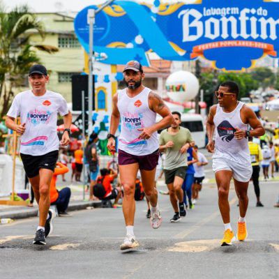 Correr para agradecer e se divertir