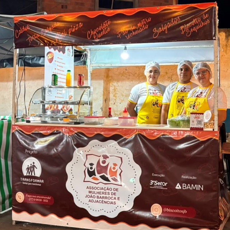 Com apoio da BAMIN, Associação de Mulheres de João Barroca é um dos destaques na Festa de Senhora Santana