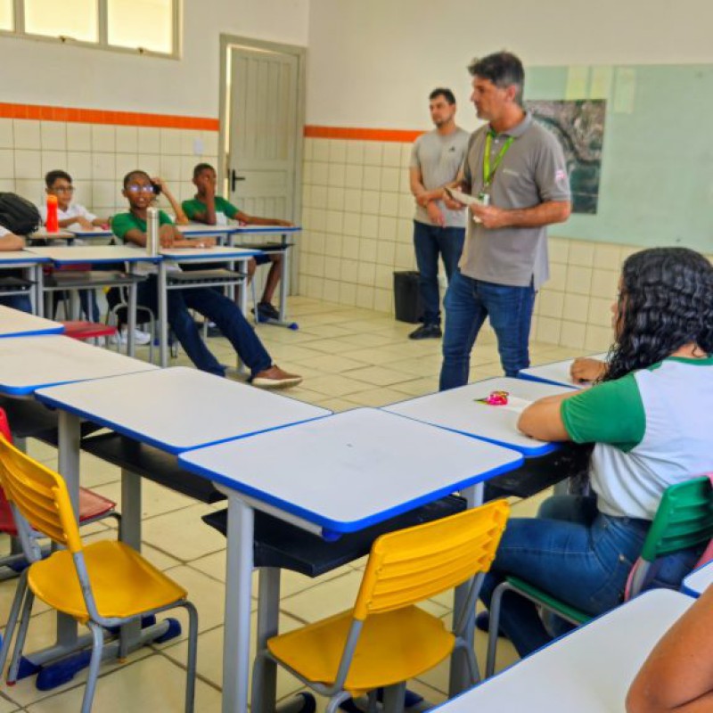 BAMIN inicia oficinas do projeto Biomas da Nossa Terra em escolas da região da FIOL 1