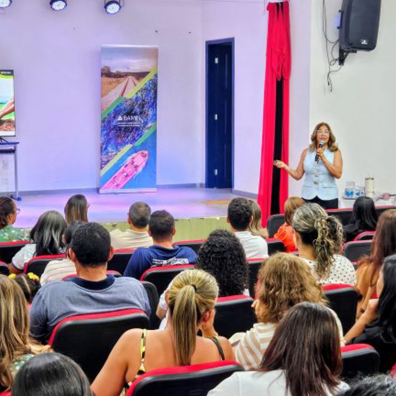 BAMIN promove formação sobre sustentabilidade a professores de Aiquara