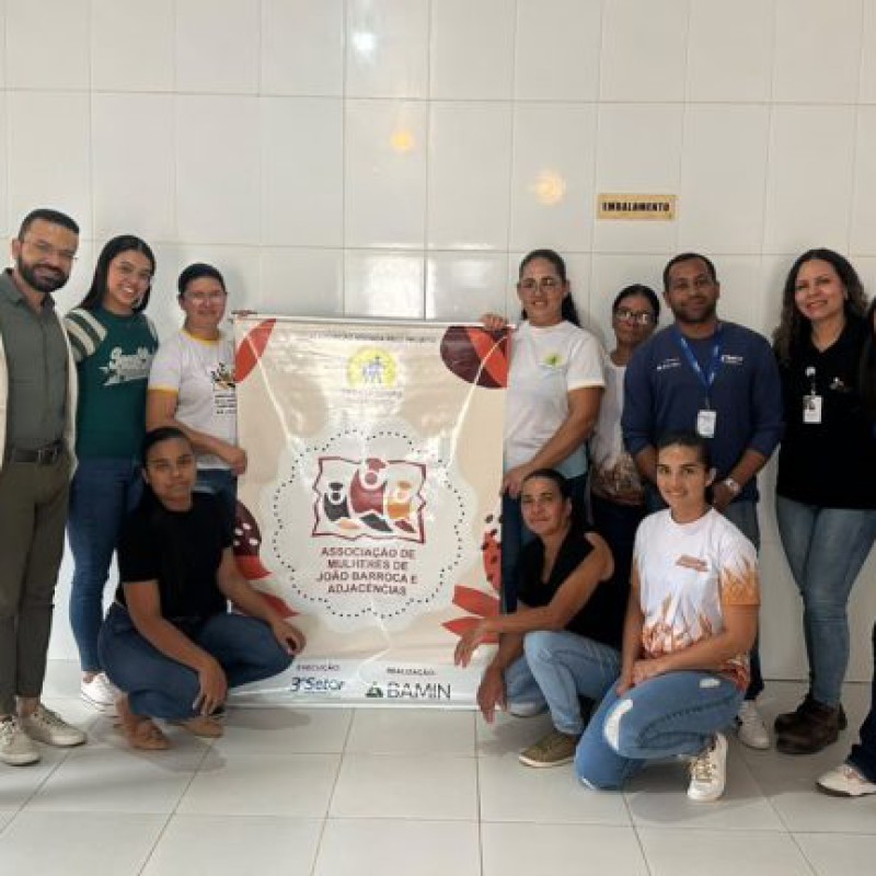 BAMIN fortalece a geração de renda feminina por meio da qualificação de mulheres no Projeto Transformar
