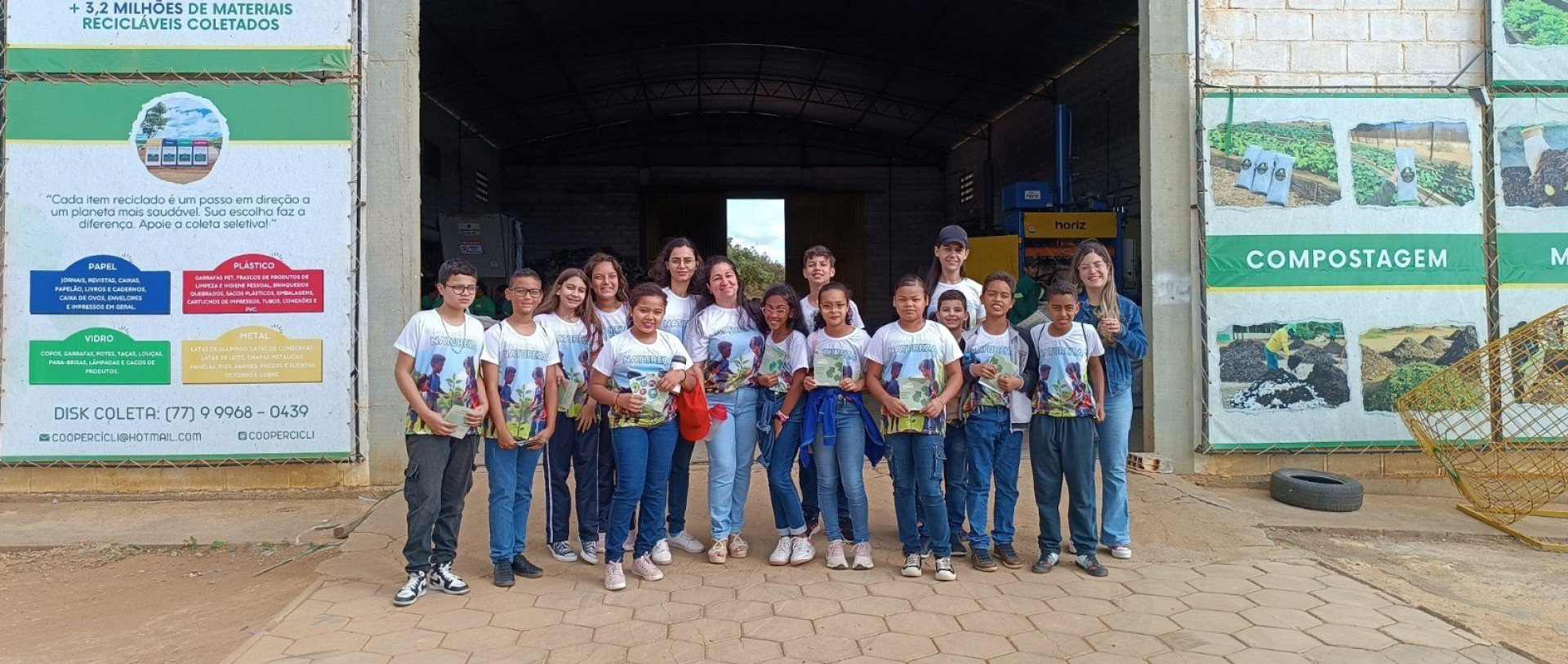Educação ambiental mobiliza mais de mil alunos em Caetité e Licínio de Almeida