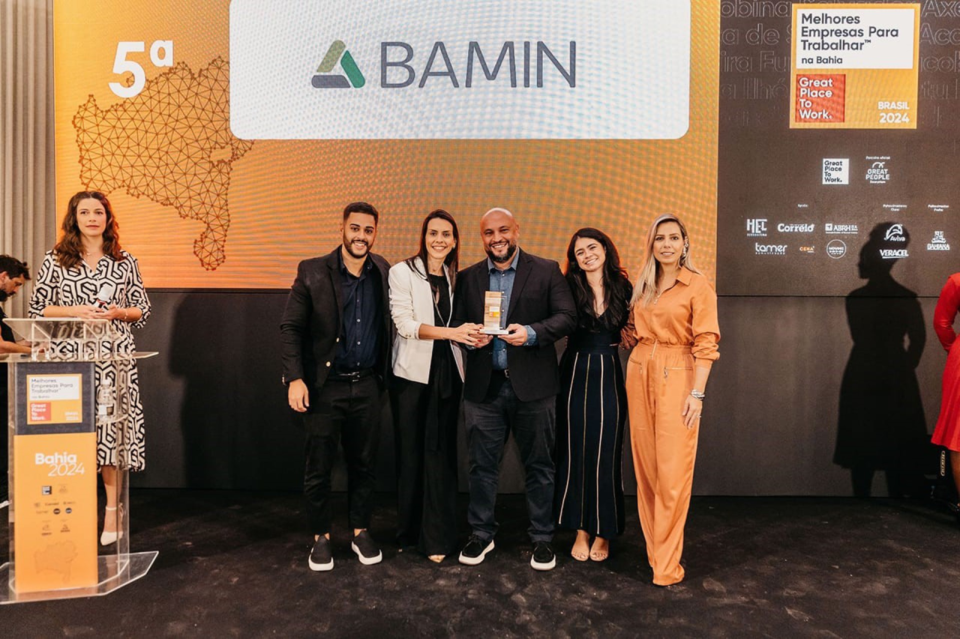 BAMIN fica em 5º lugar das melhores empresas para trabalhar na Bahia