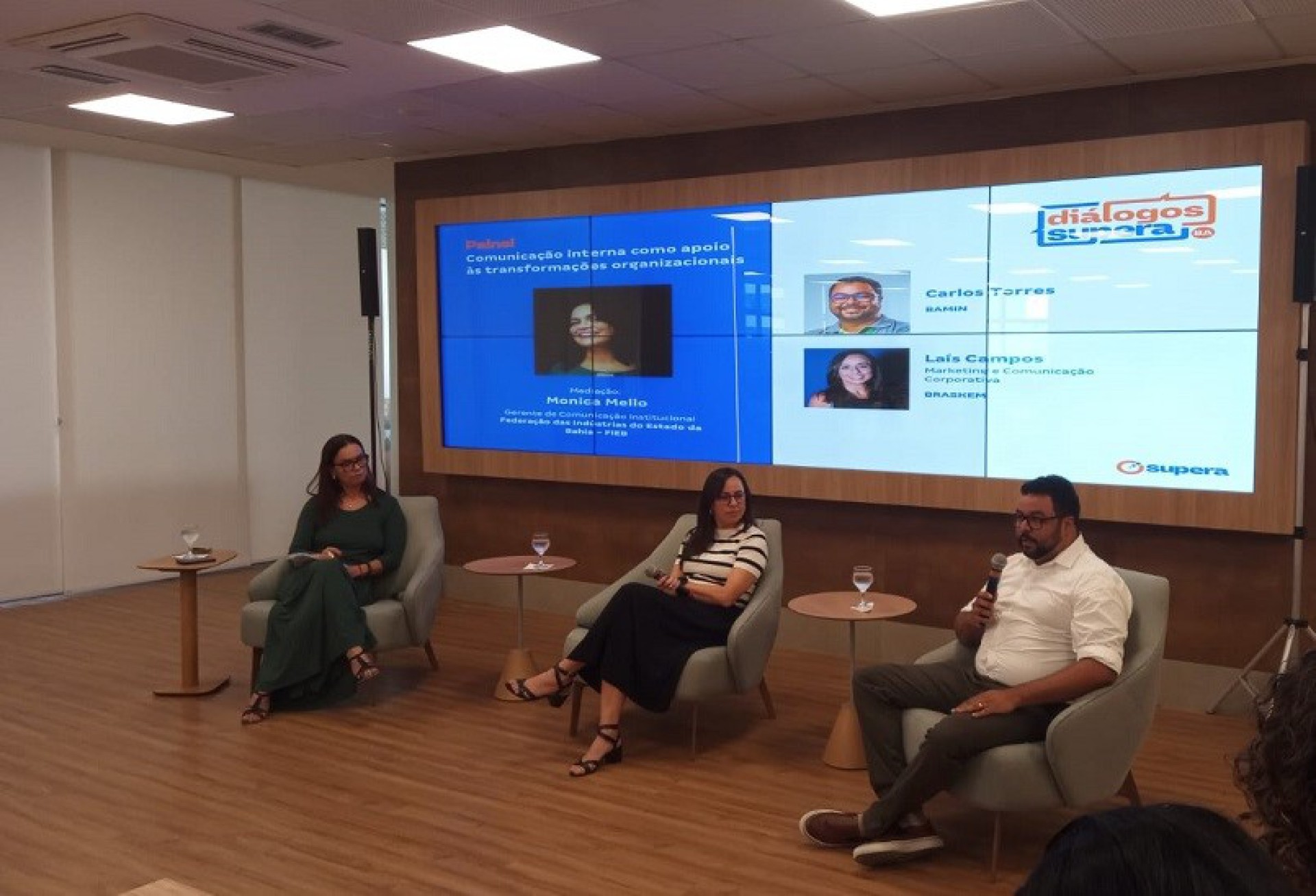 BAMIN marca presença em encontro de líderes de comunicação