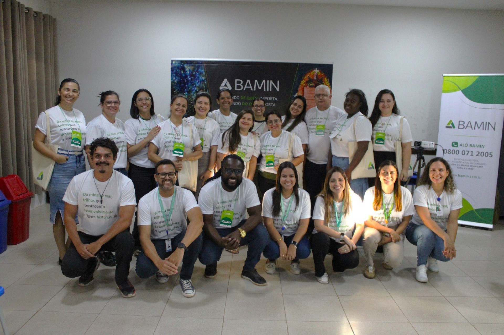 Trilhos do Desenvolvimento: BAMIN promove seminário sobre reaproveitamento de resíduos sólidos em Ibitira