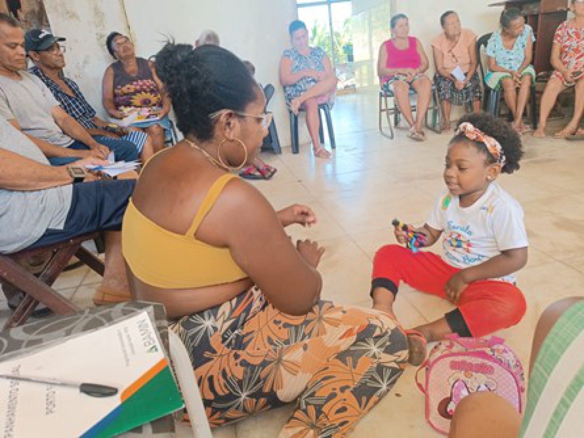 Racismo e saúde mental pautam roda de conversa da BAMIN com comunidade quilombola do Morro do Miriqui
