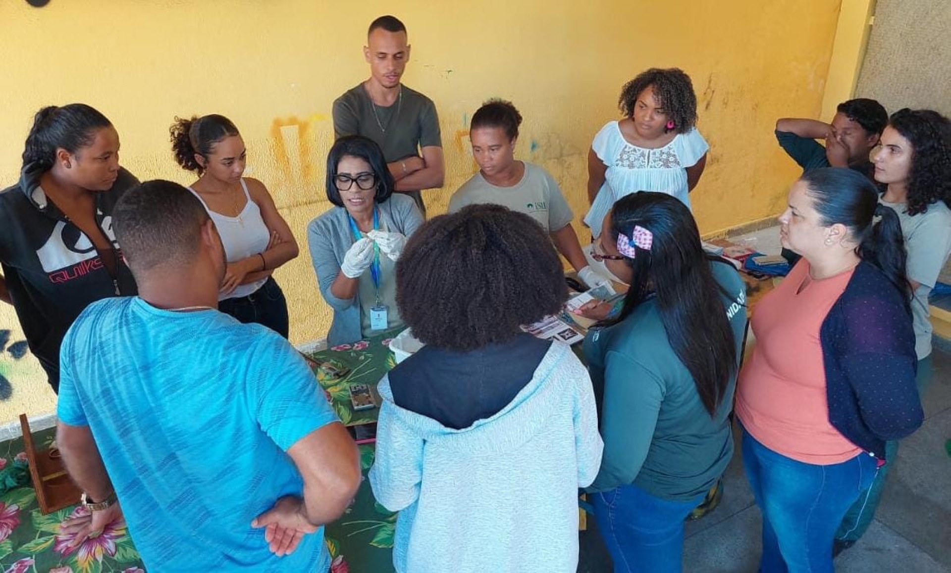 BAMIN realiza treinamento de biometria de pescados para monitores comunitários