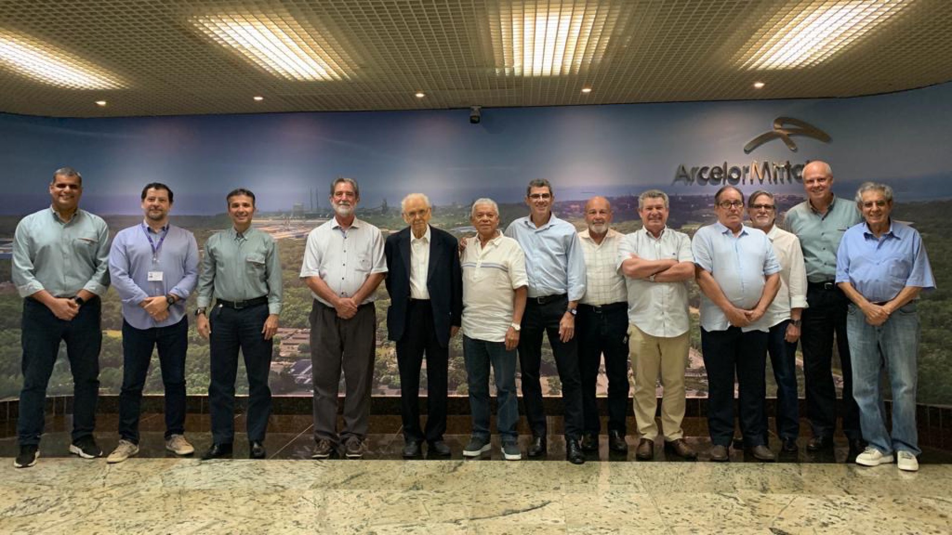 Sérgio Leite é homenageado pela ArcelorMittal