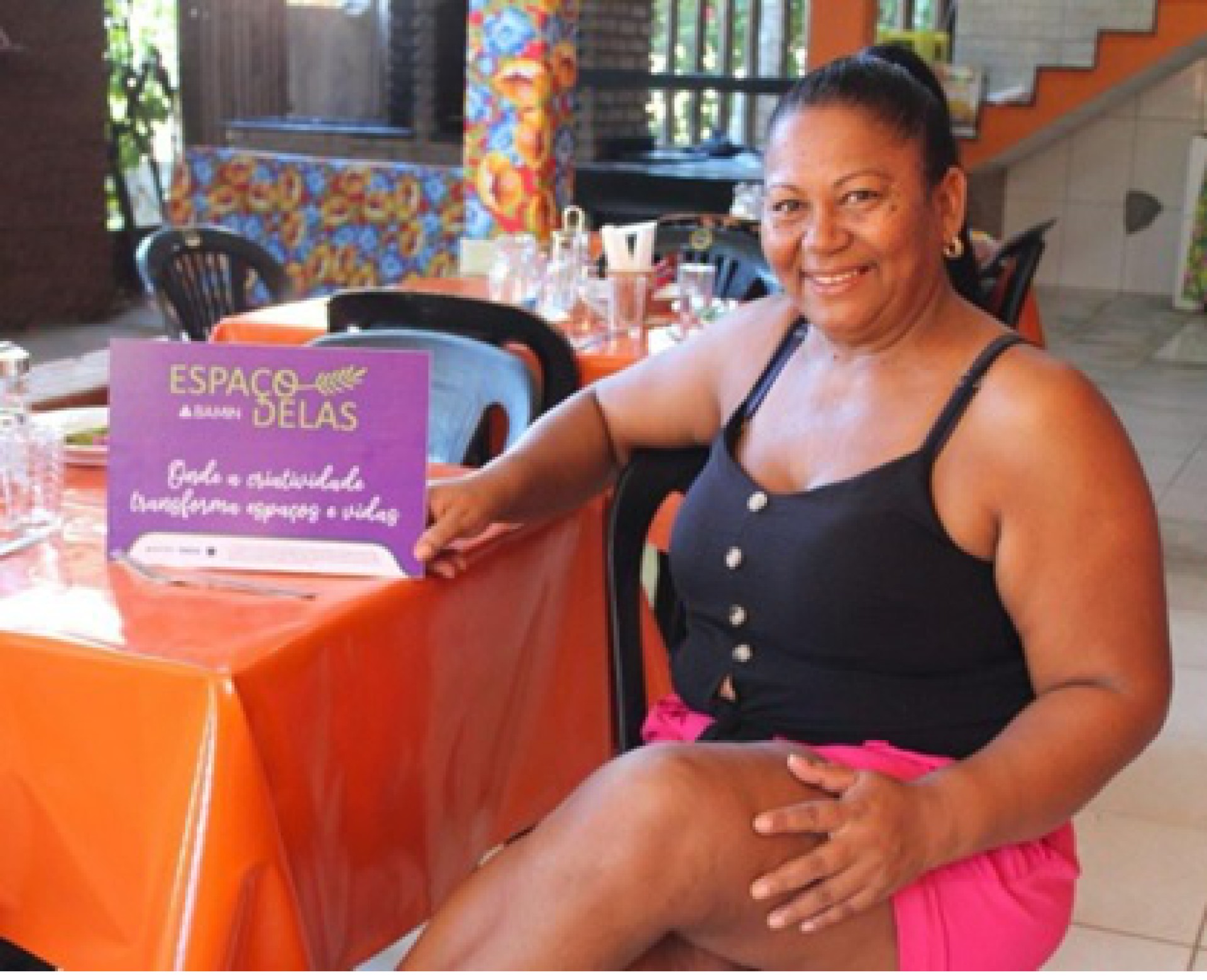 Com apoio dos projetos sociais da BAMIN, empreendedora se tornou referência de trabalho e determinação na região do Porto Sul