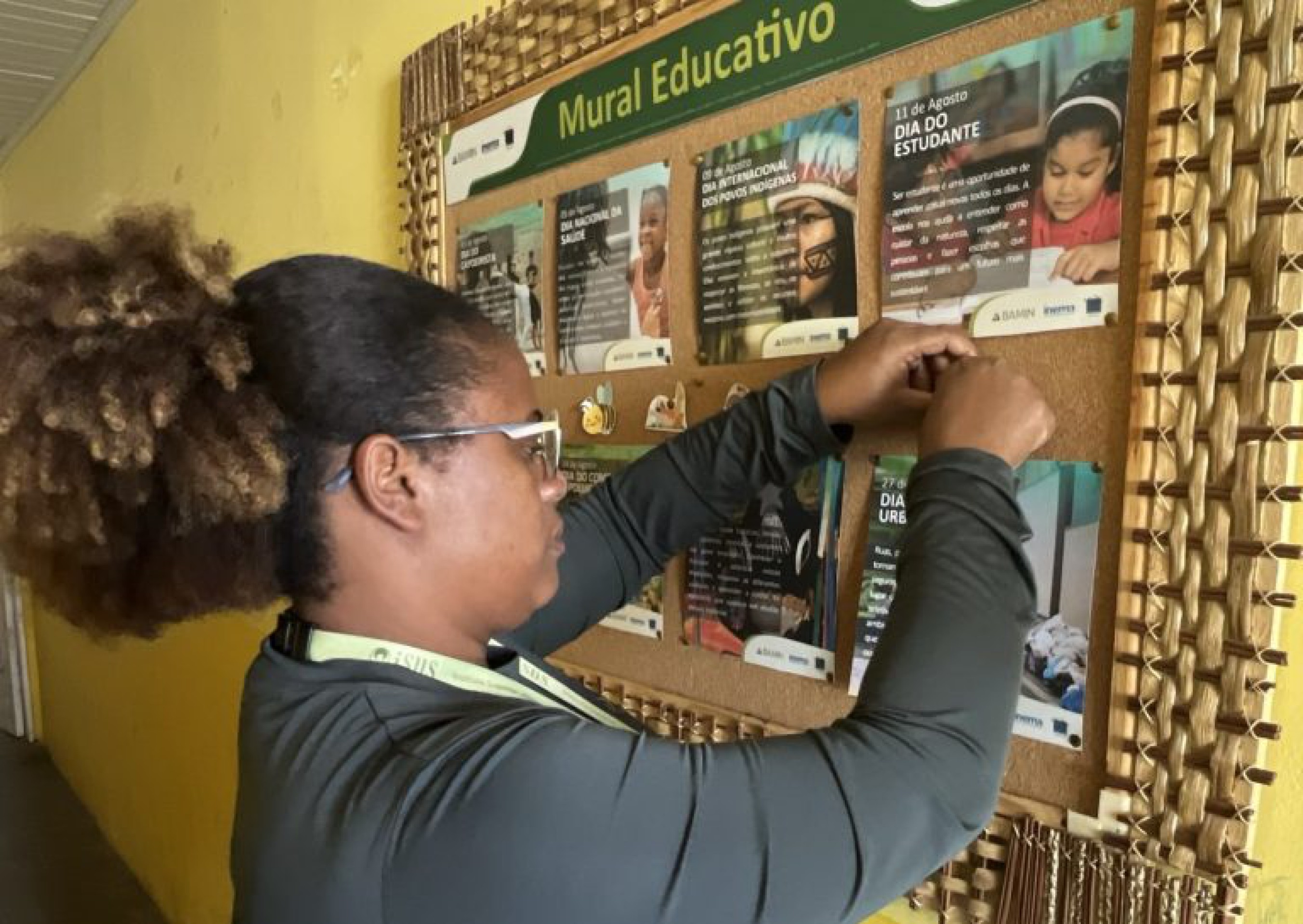 Murais educativos reforçam conscientização ambiental em Carobeira e Castelo Novo