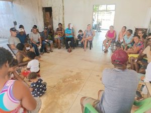 Racismo e saúde mental pautam roda de conversa da BAMIN com comunidade quilombola do Morro do Miriqui