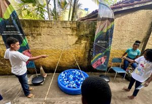Cultura Oceânica mobiliza estudantes e reforça educação ambiental em Ponta da Tulha