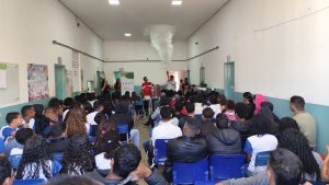 BAMIN promove campanha de prevenção de queimadas em escolas de Santa Luzia e Guirapá
